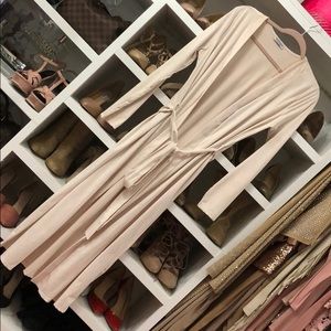 Suede Trench coat